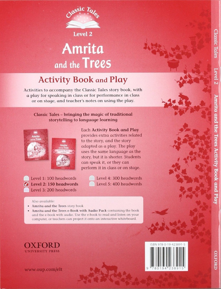 Classic Tales Level 2 Amrita and the Trees Activity Book and Play
