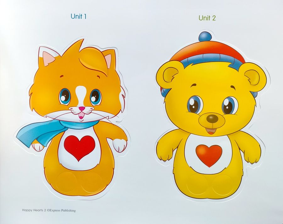 Happy Hearts 2 Pupil's Book with Stickers, Press Outs & Multi-ROM