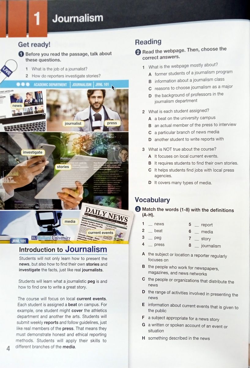 Career Paths Journalism Teacher's Guide, Student's Book with Digibook and Online Audio