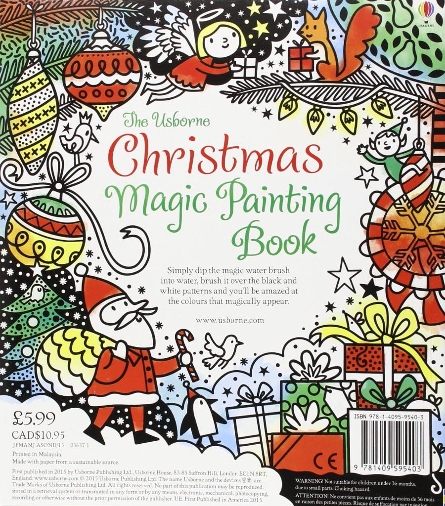 Usborne Christmas Magic Painting Book