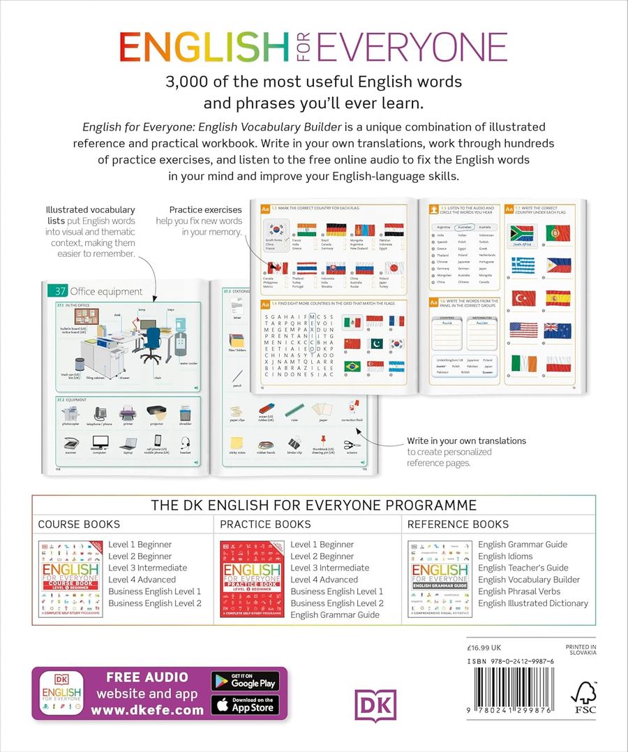 English for Everyone Vocabulary Builder