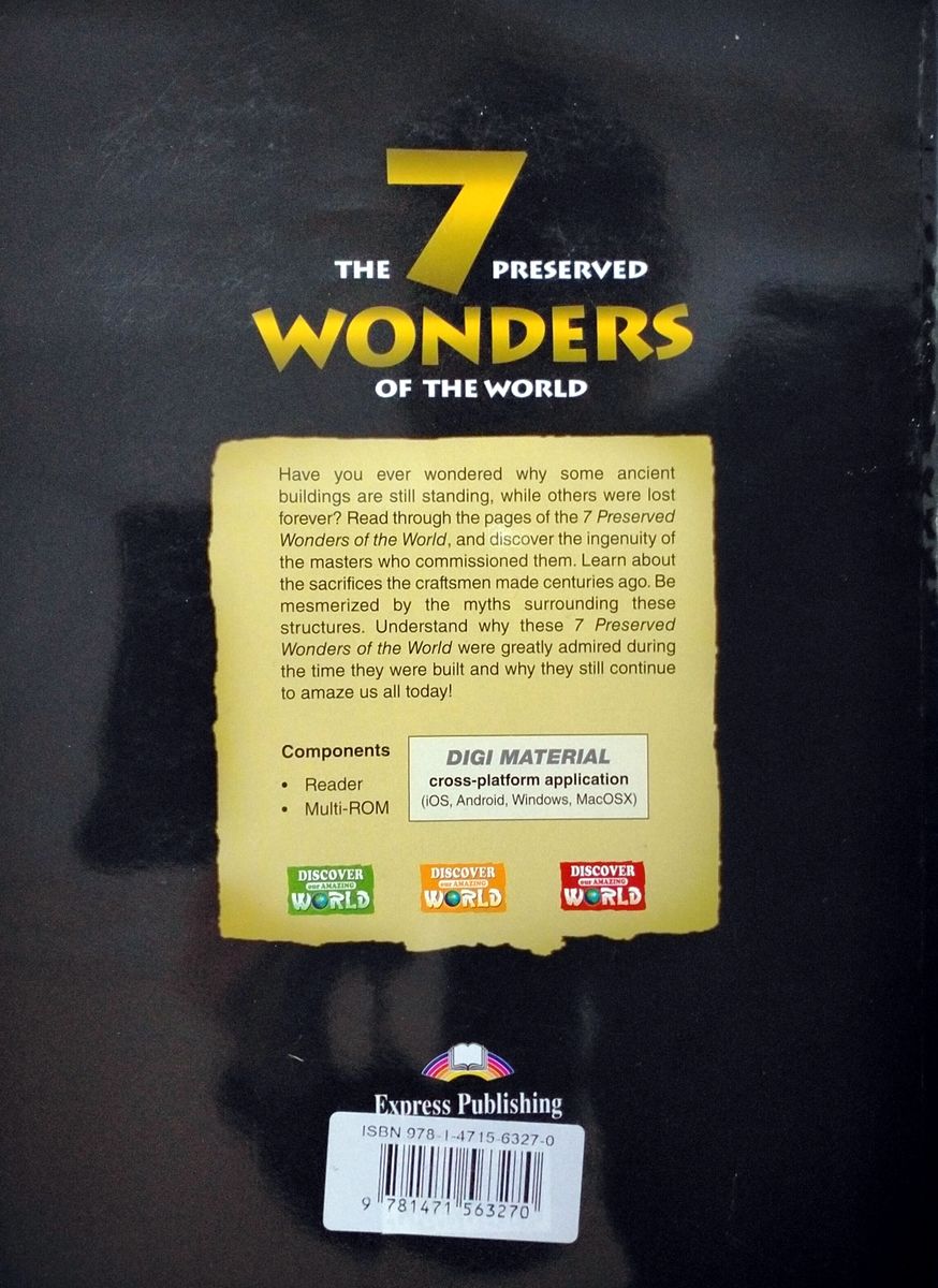 Discover Our Amazing World The 7 Preserved Wonders of the World with Digibook