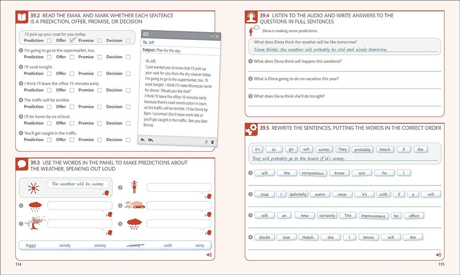 English for Everyone Level 3 Intermediate Practice Book with Online Audio