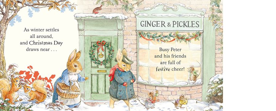 Peter Rabbit Happy Christmas
