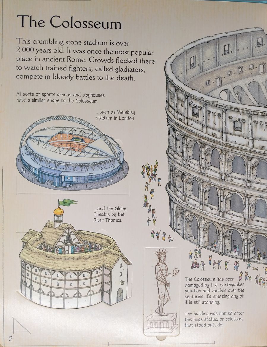 An Usborne Flap Book See Inside Famous Buildings