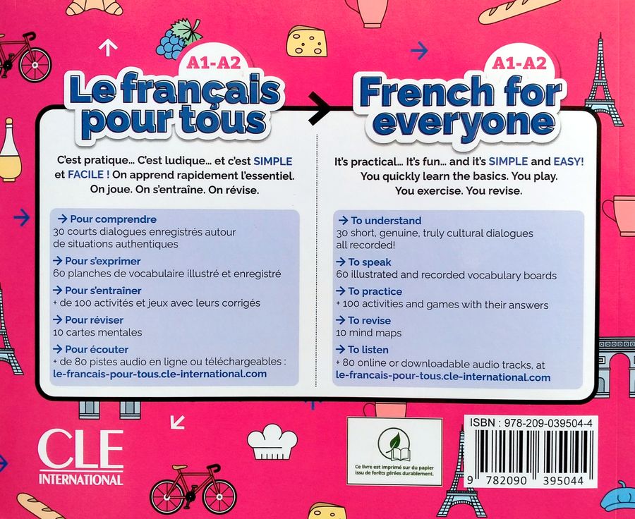 Le francais pour tous A1-A2 Livre + Audio