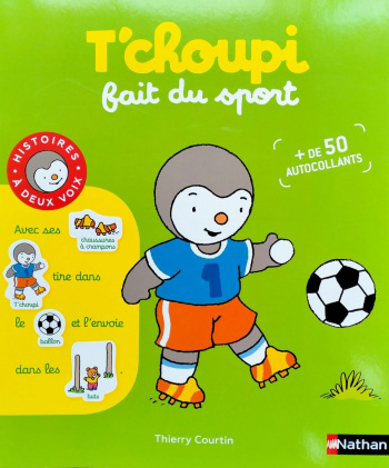T'choupi fait du sport
