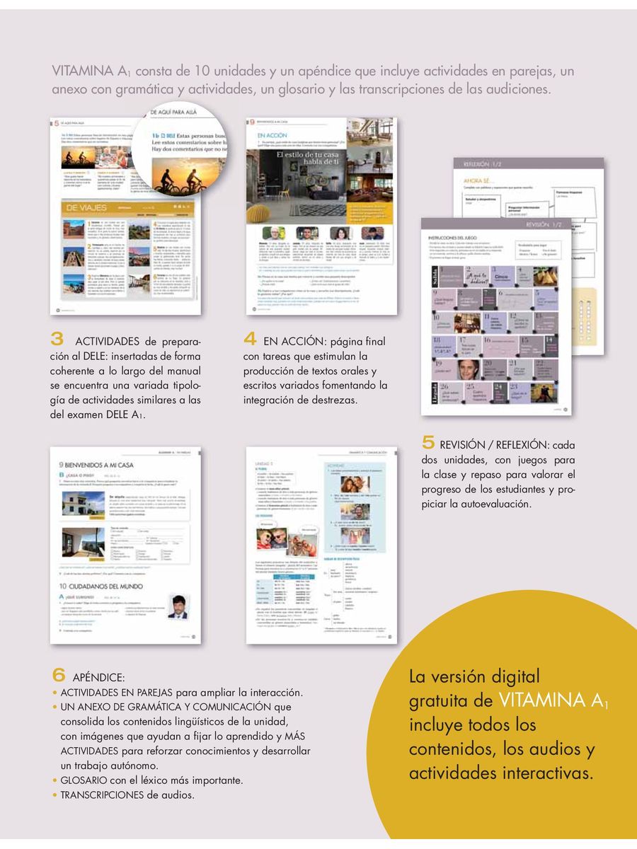 Vitamina A1 Libro del alumno + Licencia digital