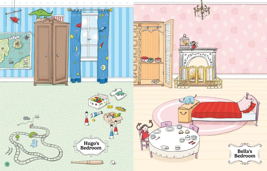 Usborne Doll's House Sticker Book
