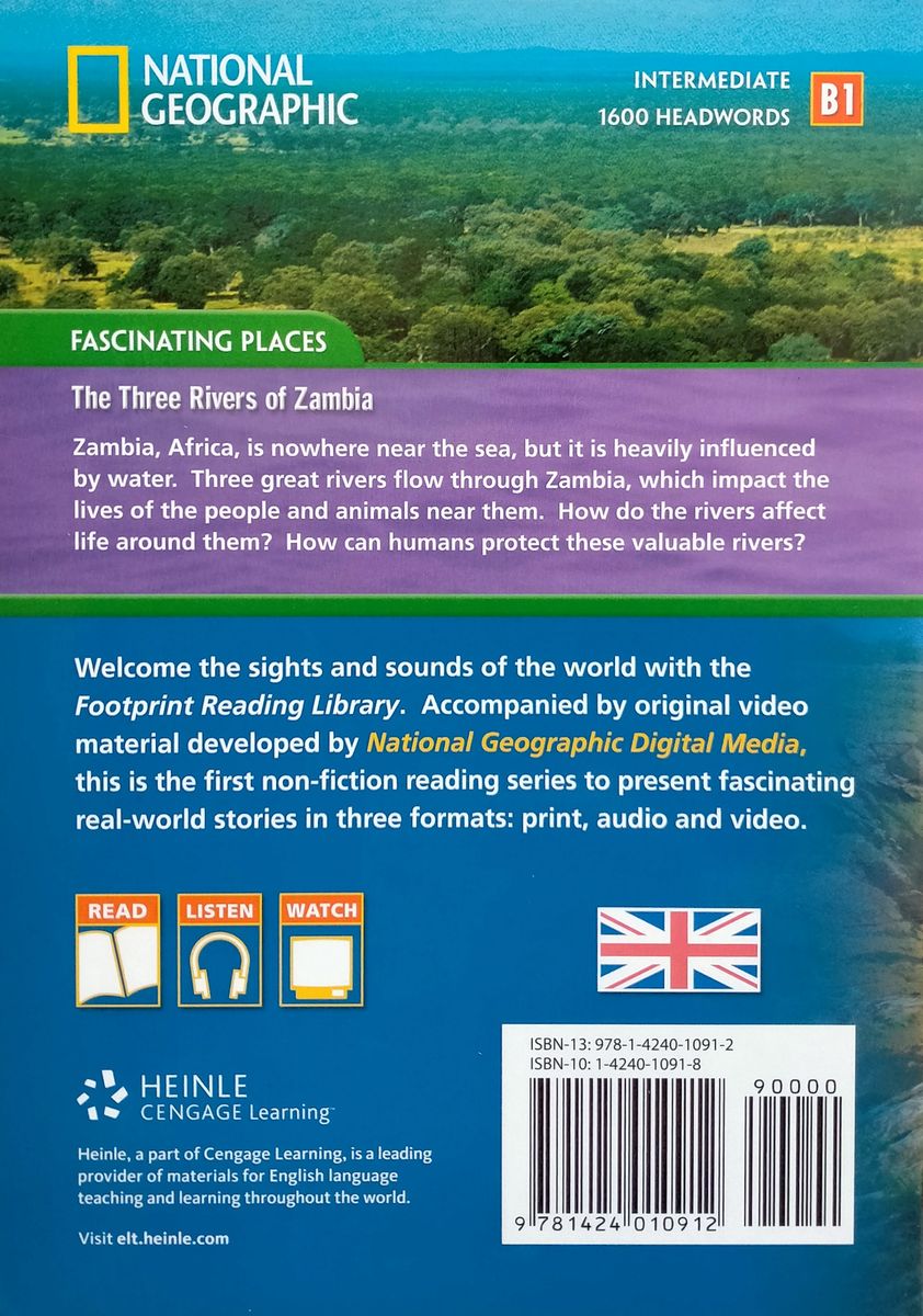Footprint Reading Library 1600 Headwords The Three Rivers of Zambia (B1)