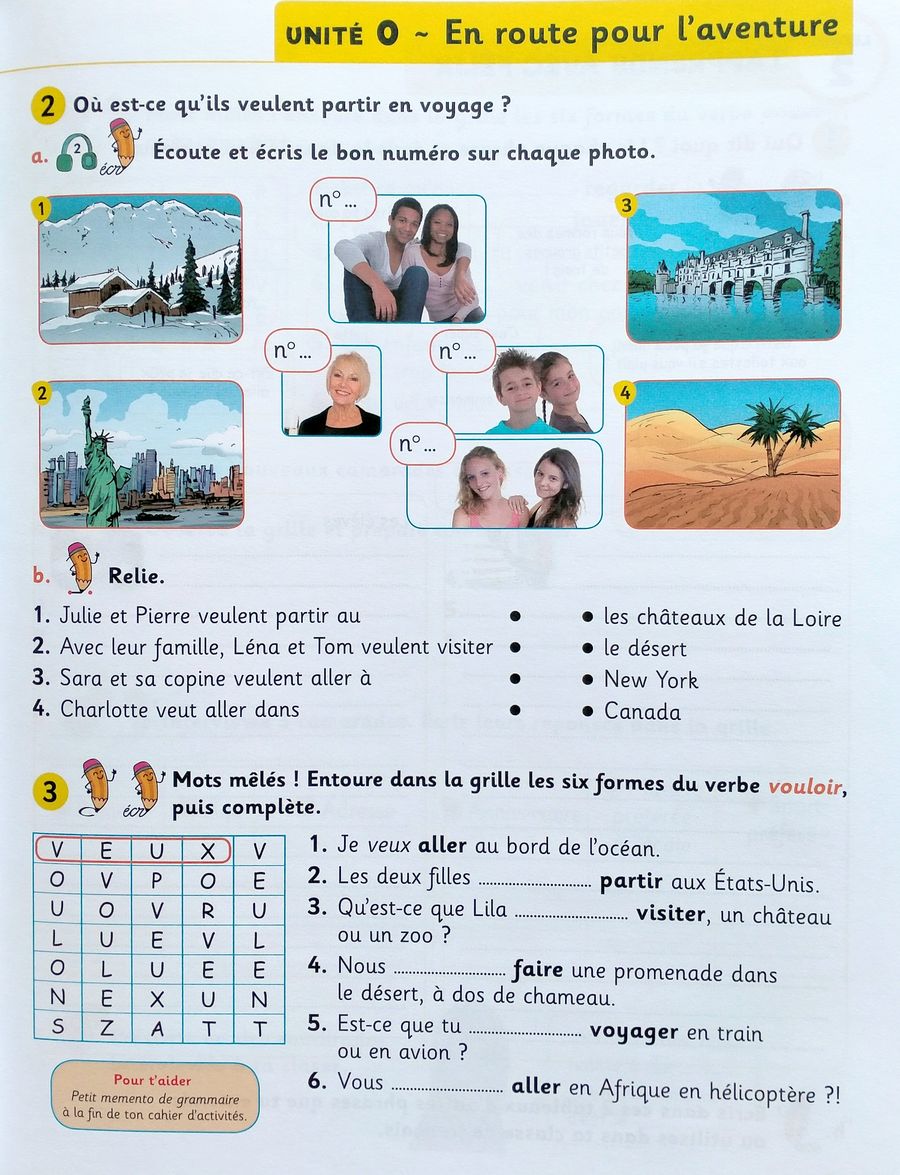 Zigzag Plus 3 A2.1 Cahier d'exercices