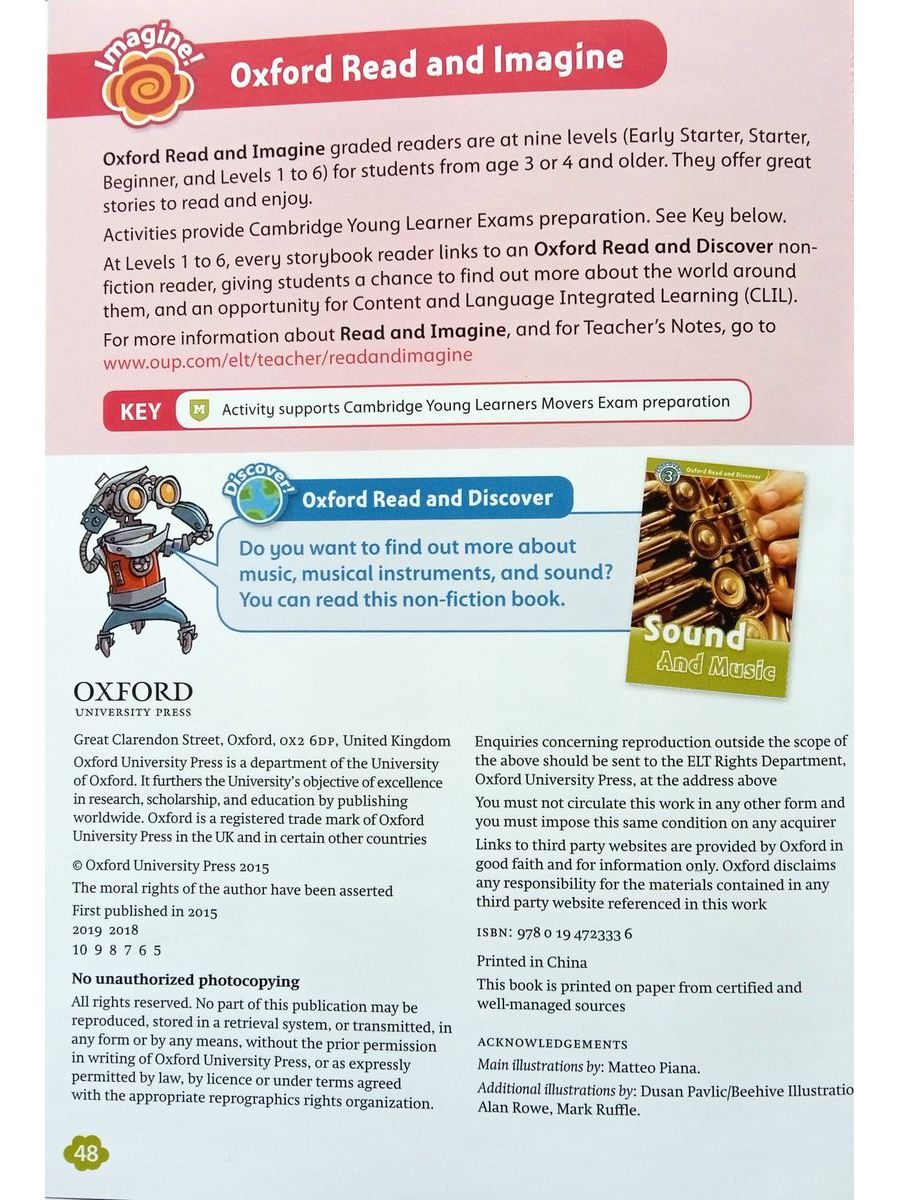 Oxford Read and Imagine 3 The New Sound