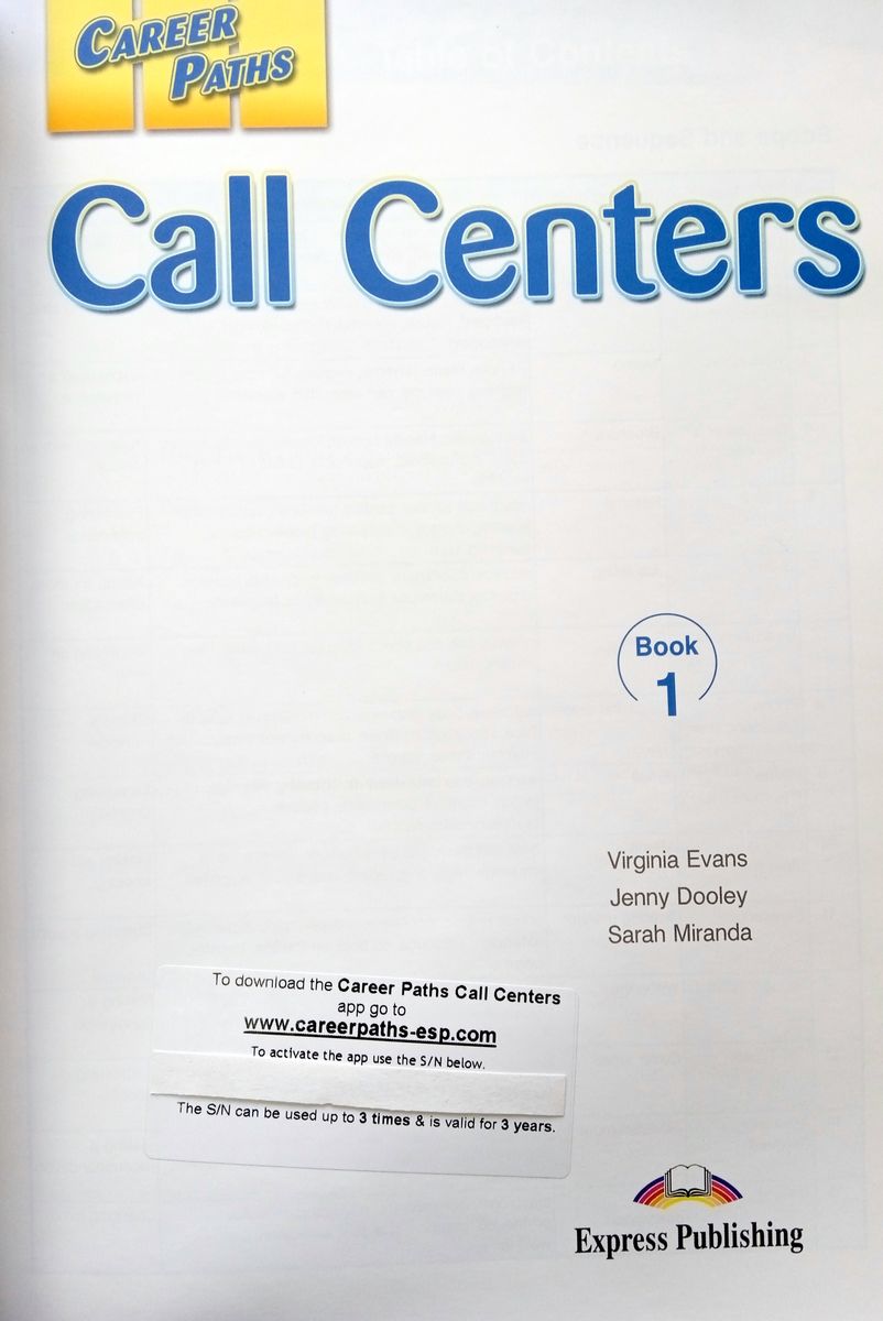 Career Paths Call Centers Teacher's Guide, Student's Book with Digibook and Online Audio