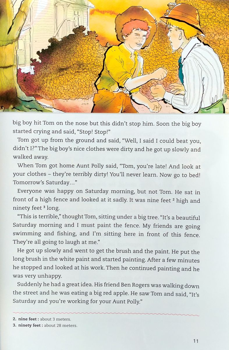 Green Apple 1 The Adventures of Tom Sawyer with Audio