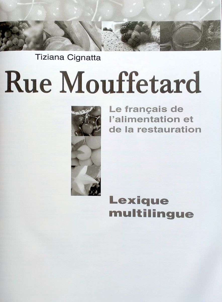 Rue Mouffetard Livre + CD