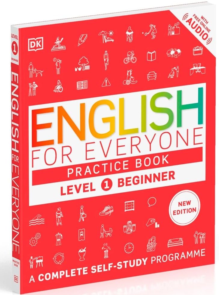 English for Everyone Level 1 Beginner Practice Book with Online Audio