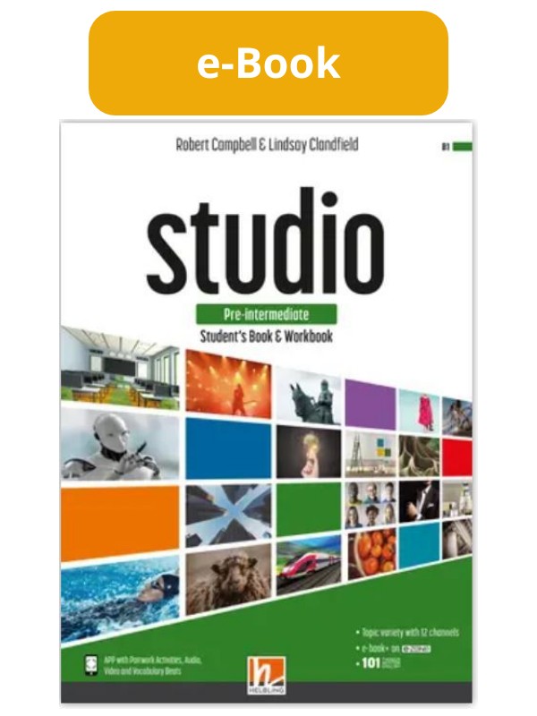 STUDIO Pre-Intermediate Student's Book + Workbook e-Book