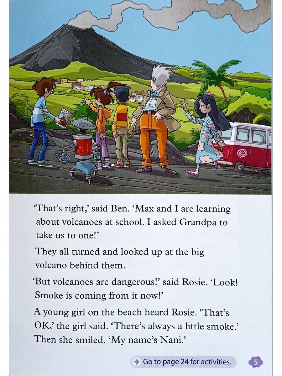 Oxford Read and Imagine 4 Volcano Adventure with Audio Download (access card inside)