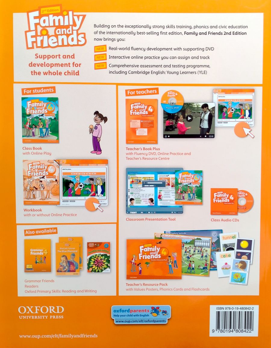Family and Friends (2nd edition) 4 Class Book