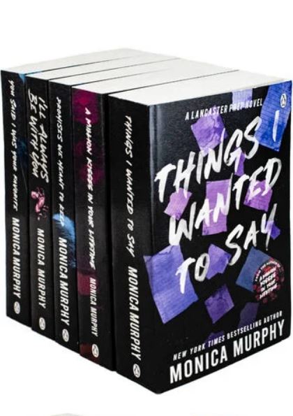 Lancaster Prep Series 5 paperbacks in a slipcase