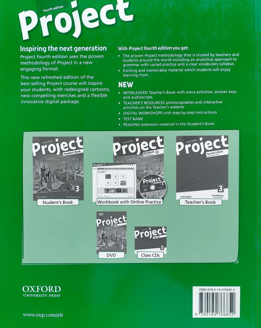 Project (4th edition) 3 Teacher's Book with Online Practice