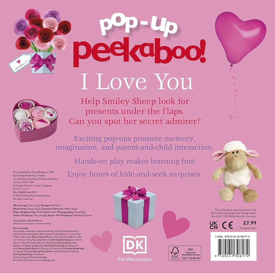 Pop-Up Peekaboo I Love You
