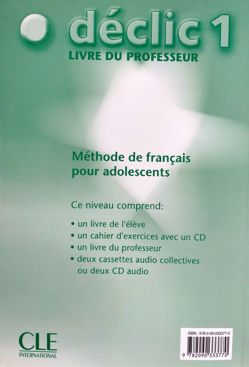Declic 1 Livre du professeur