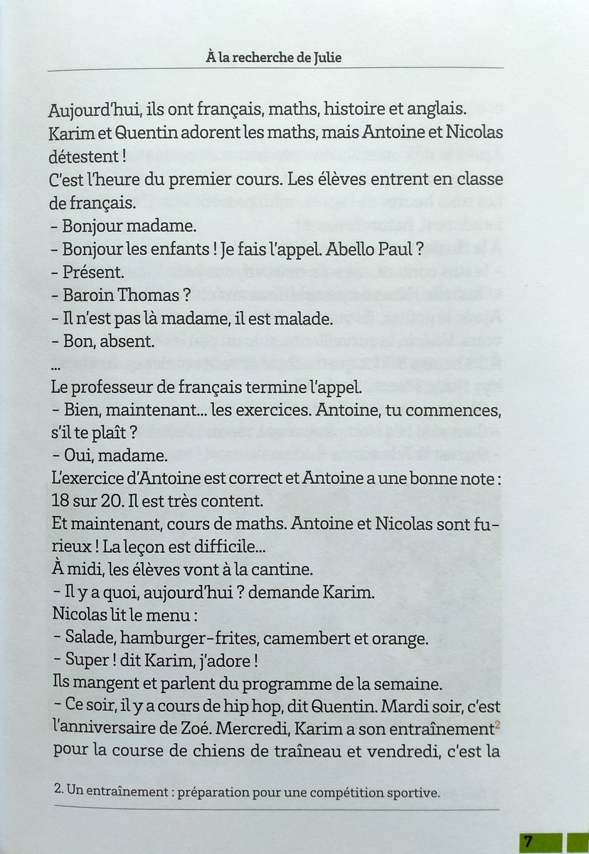 Pause Lecture Facile 1 A la recherche de Julie + CD