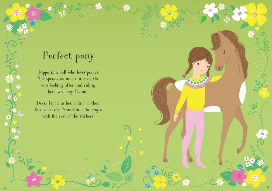 Little Sticker Dolly Dressing Ponies