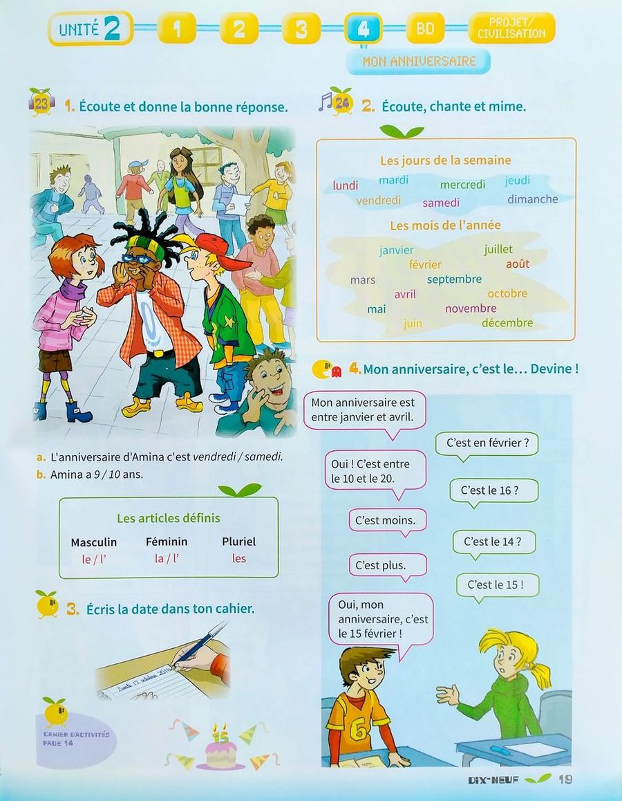 Jus d'orange 1 A1.1 Livre de l'eleve + DVD-ROM