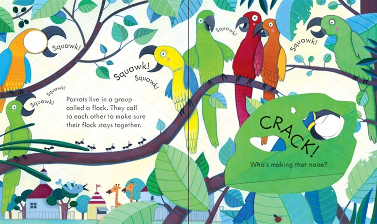 Usborne Peep Inside The Zoo
