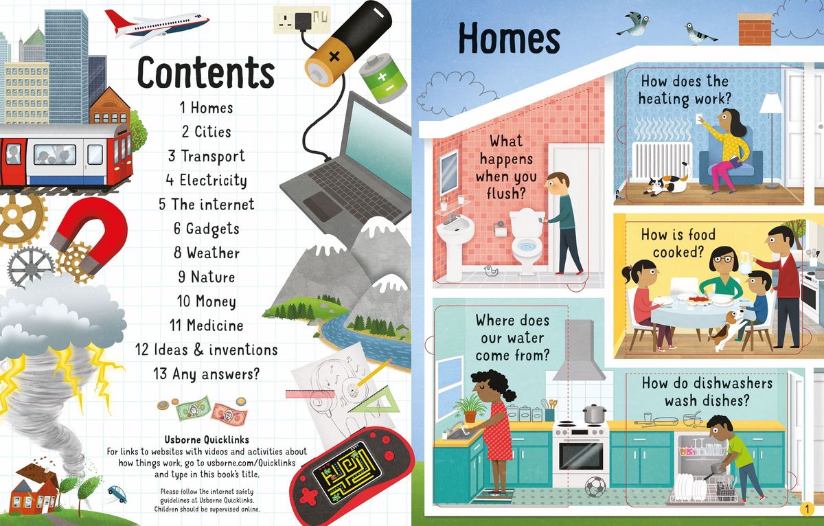 Usborne Lift-the-Flap Questions and Answers How Does it Work?