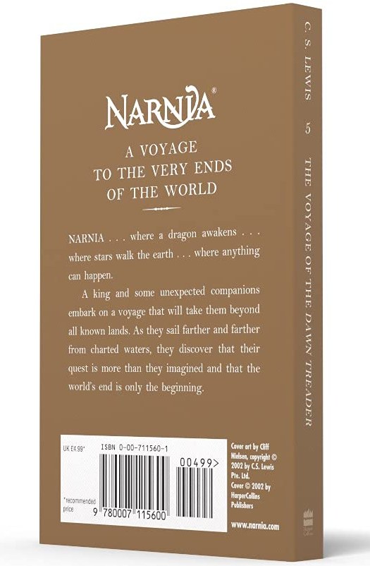 The Chronicles of Narnia 5 The Voyage of the Dawn Treader