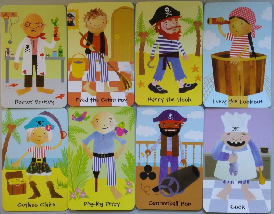 Usborne Pirate Snap Cards