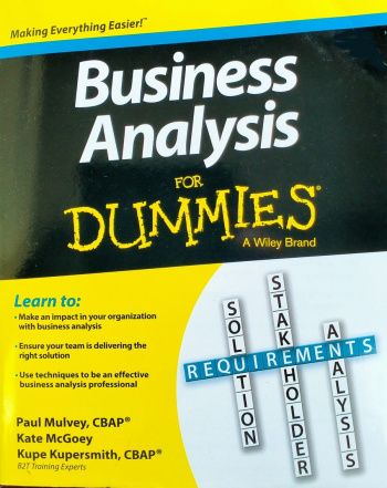 Business Analysis For Dummies