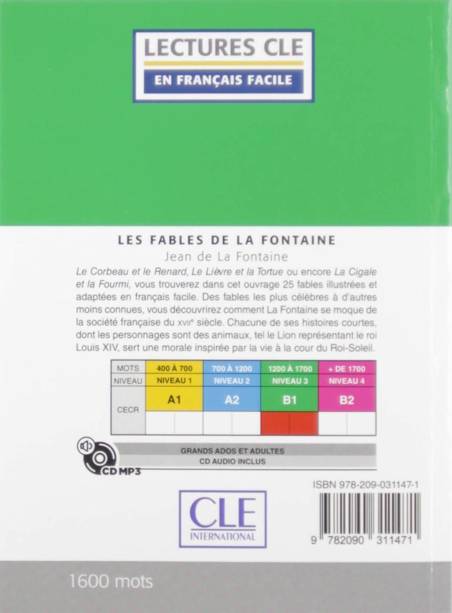 En Francais Facile 3 (B1) Les Fables de La Fontaine + CD