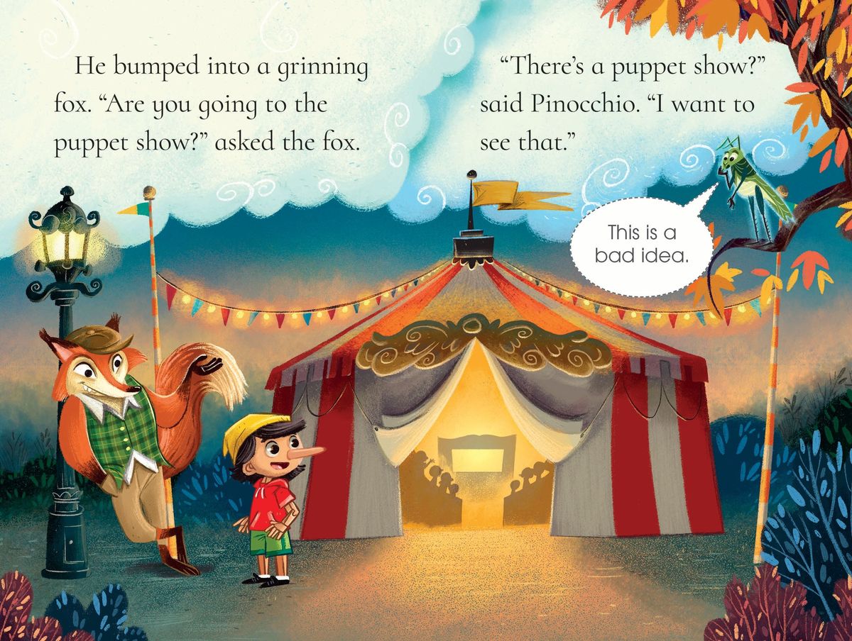 Usborne First Reading 4 The Story of Pinocchio
