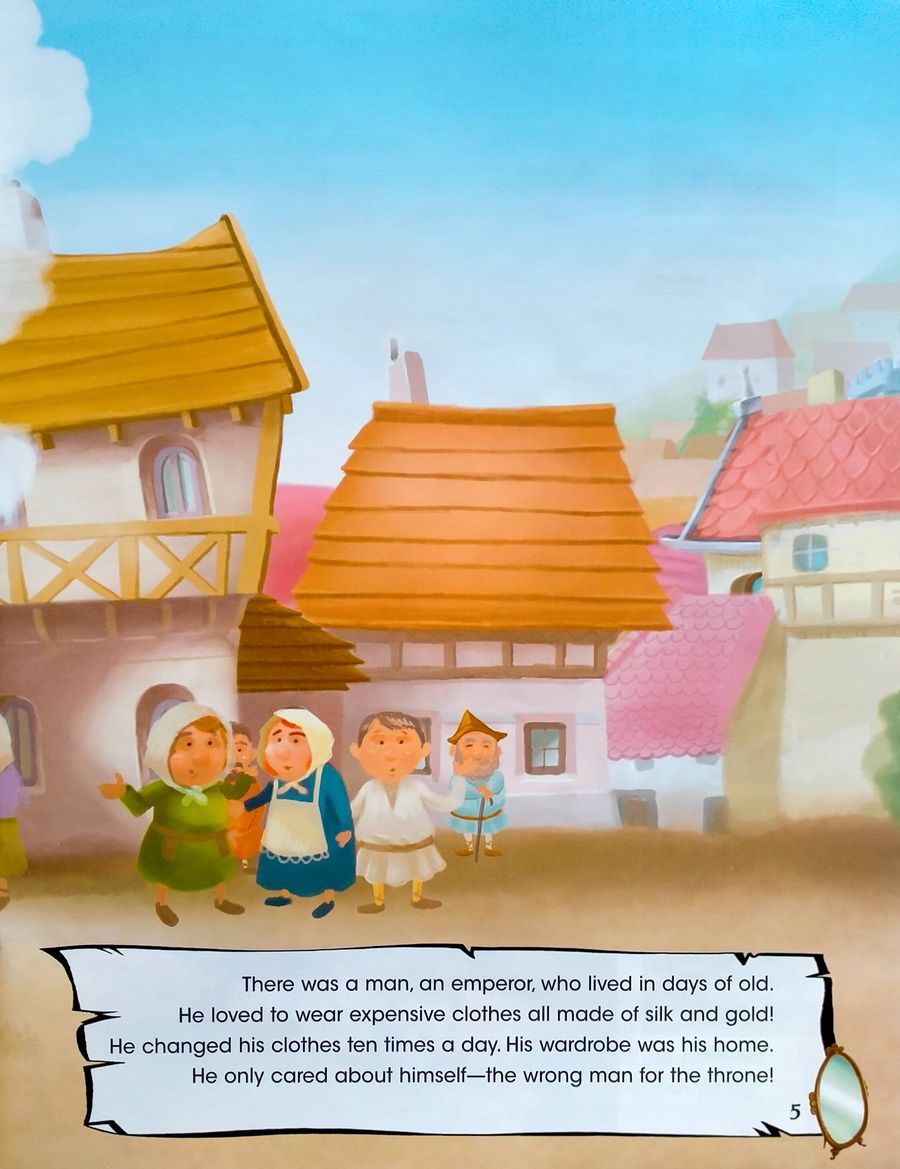 Storytime 3 Hans Christian Andersen The Emperor's New Clothes with Application