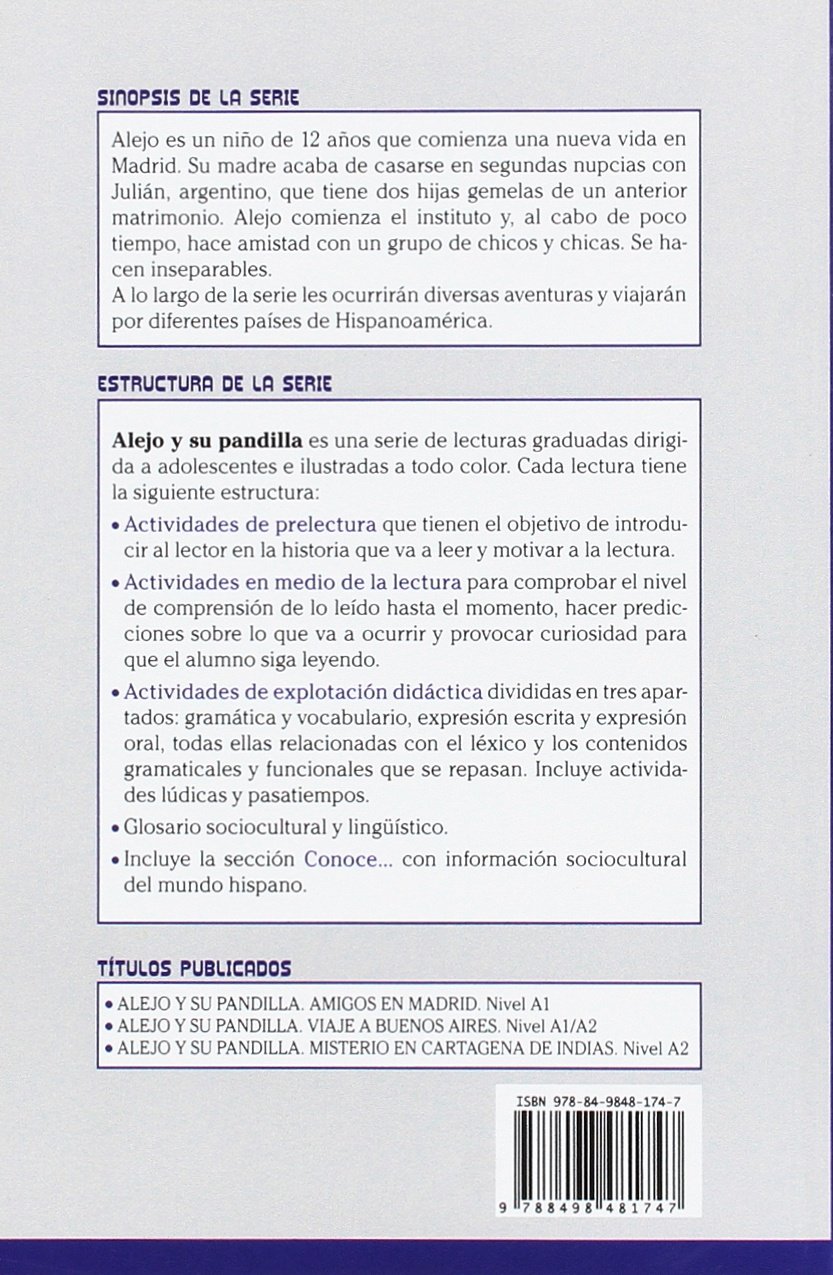 Alejo y su pandilla Libro 1 Amigos en Madrid