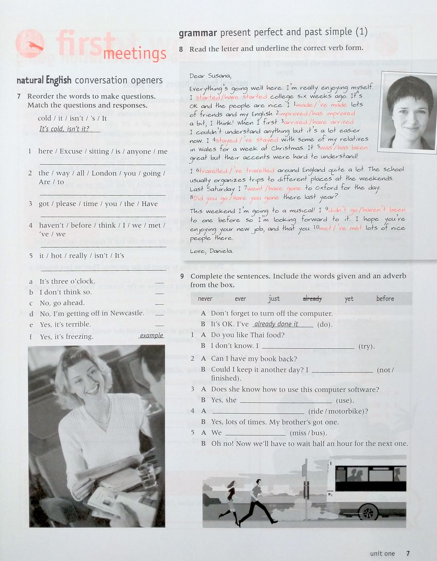 Natural English Intermediate Workbook with Key