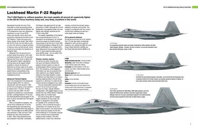 Modern Military Aircraft Gatefold Book