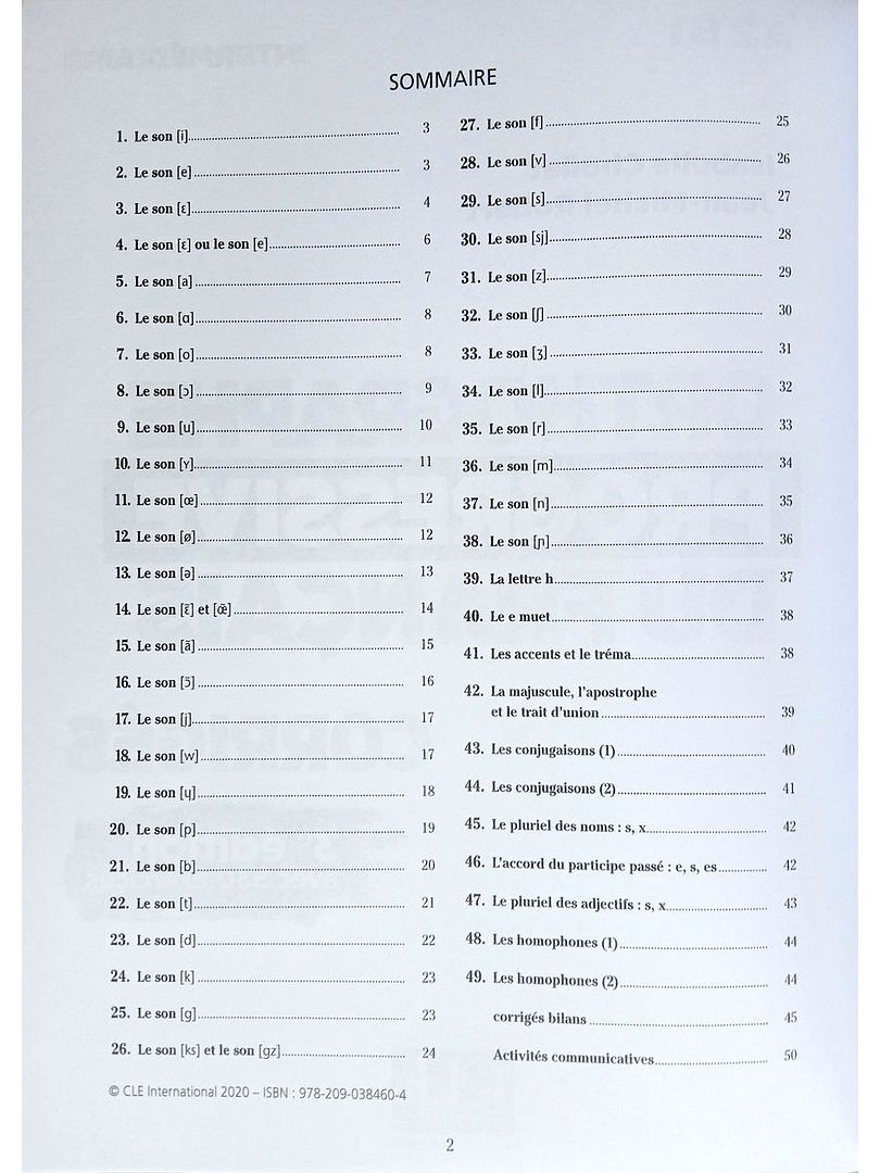 Orthographe Progressive du Francais 3eme edition Intermediaire A2-B1 Corriges (ответы)