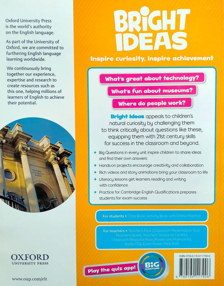 Bright Ideas 4 Class Book with App
