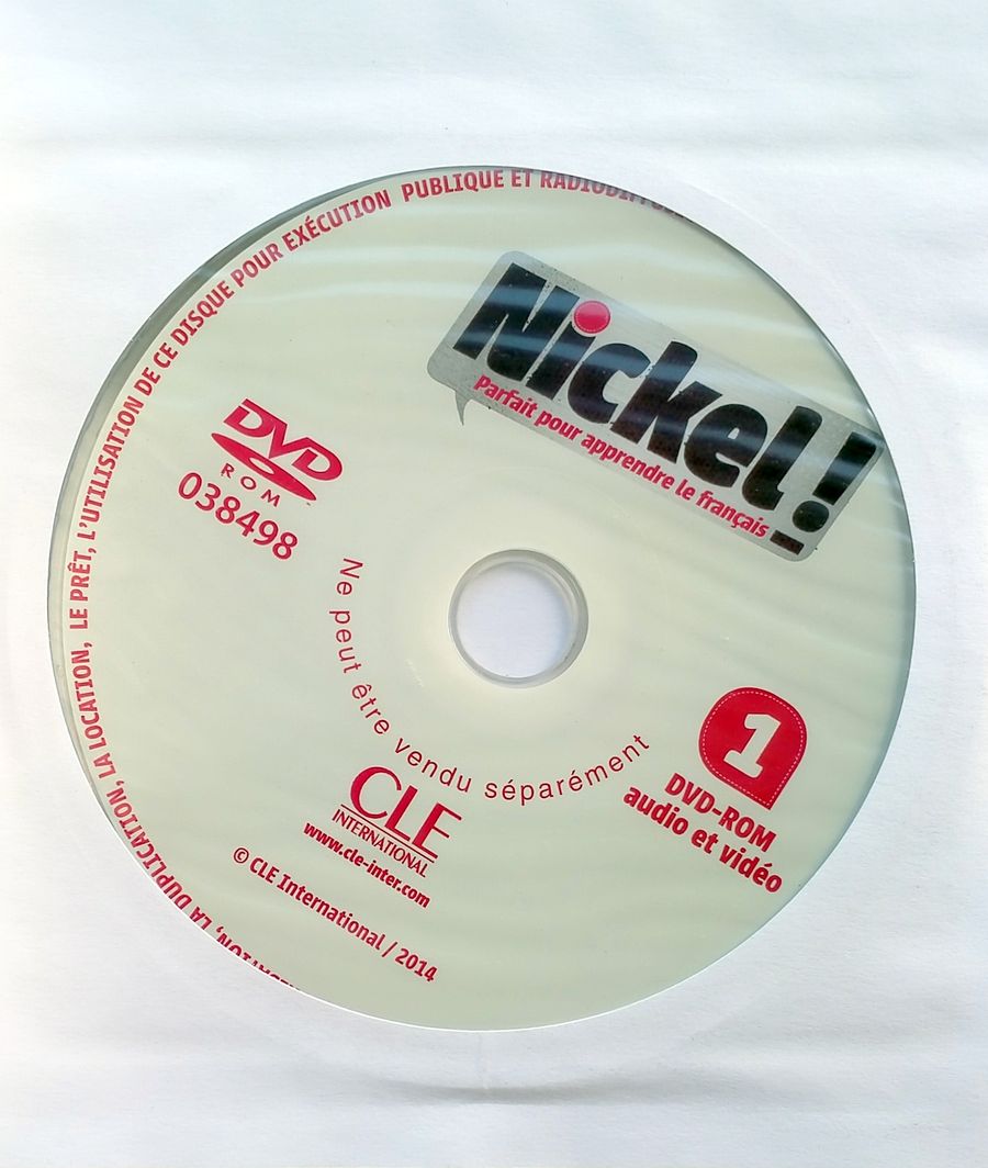 Nickel! 1 Livre de l'eleve + DVD-ROM