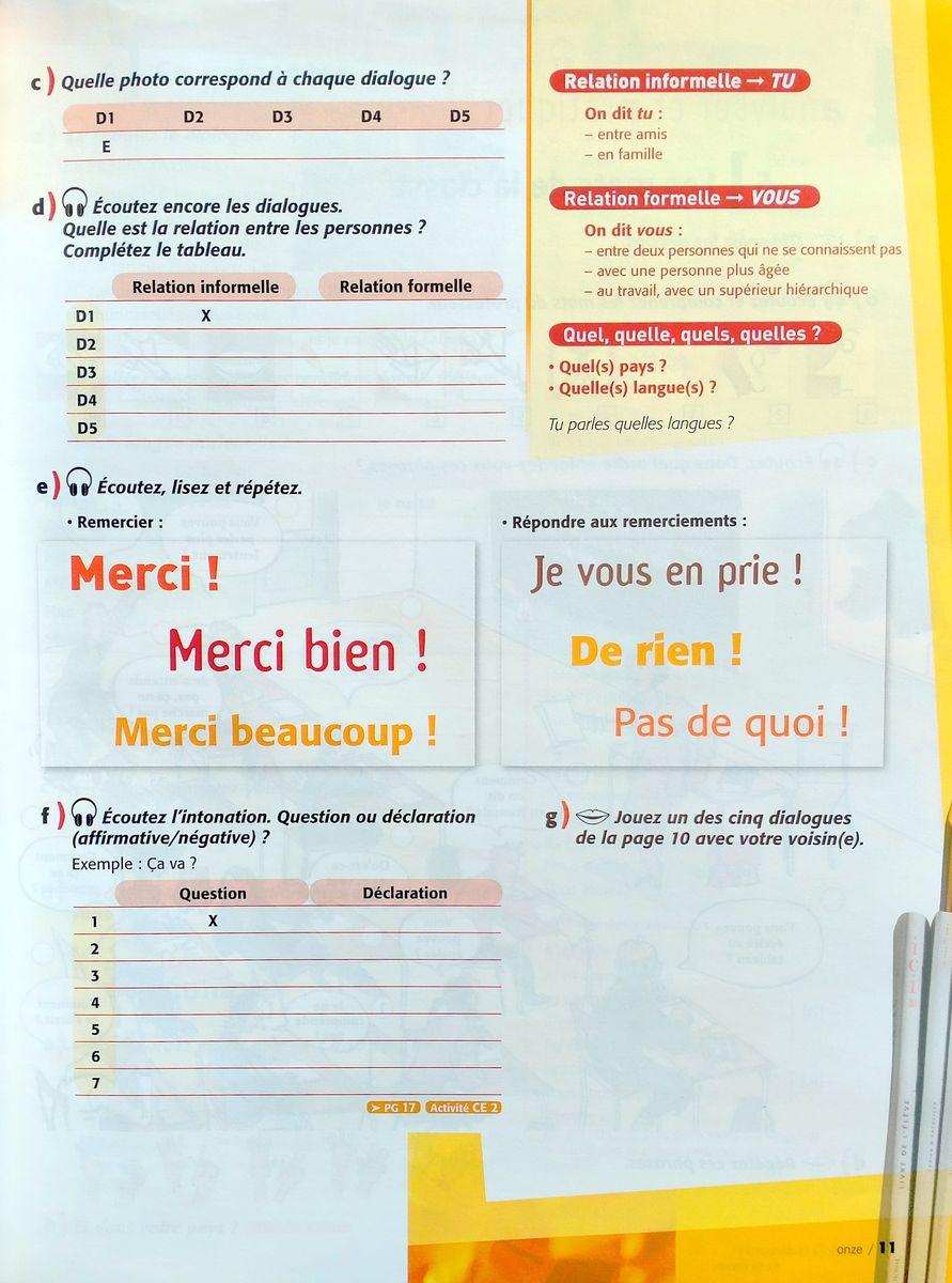 Ici 1 Livre + CD audio