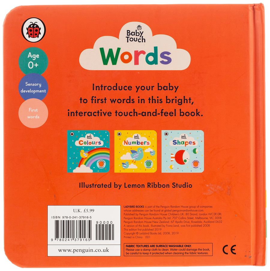 Baby Touch Words A Touch-and-feel Playbook