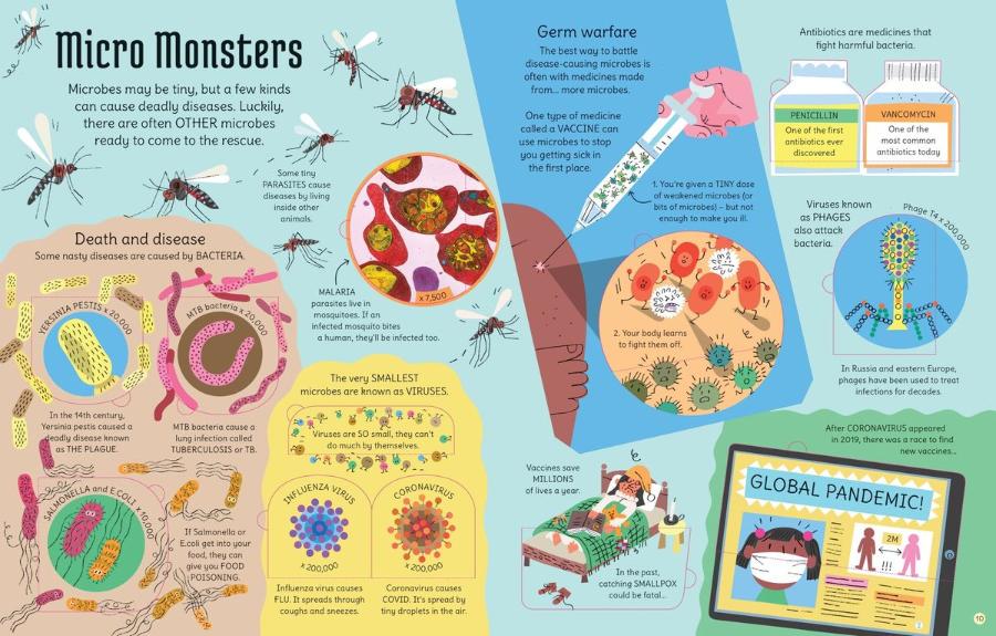 Usborne See Inside Microscopic World