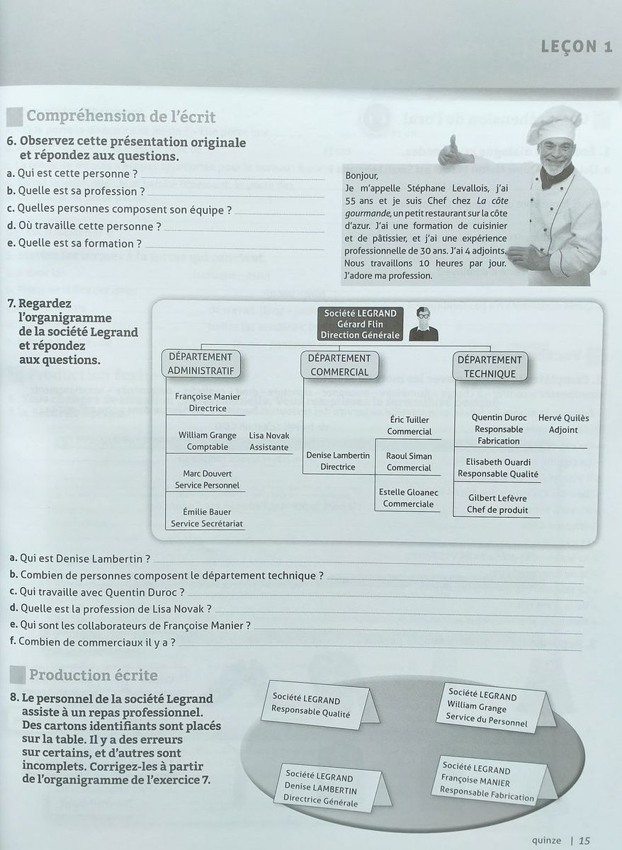 Quartier d'affaires A1 Cahier