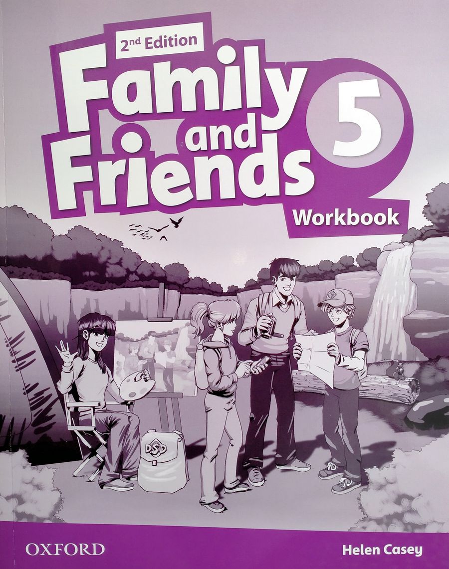 Family and Friends (2nd edition) 5 Workbook купить рабочую тетрадь в  интернет магазине РЕЛОД