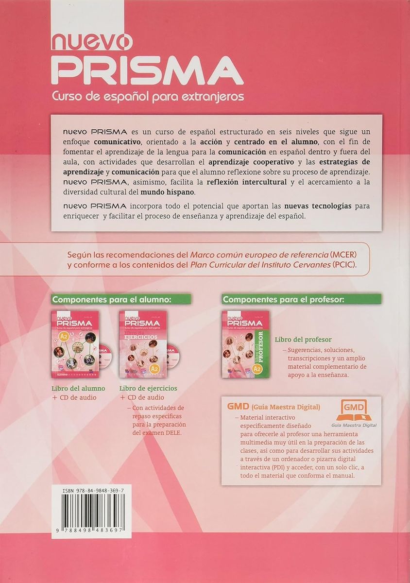 Nuevo Prisma A2 Libro del Alumno + digital